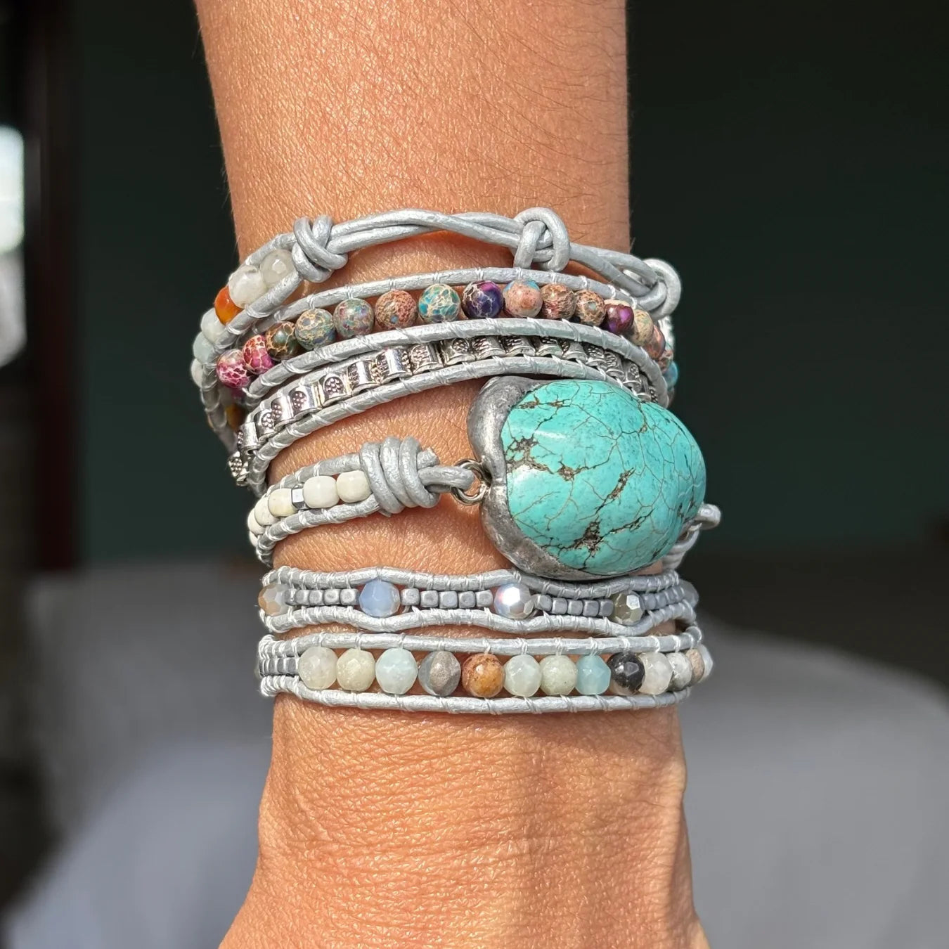 Pulseira Maldivas - Turquesa
