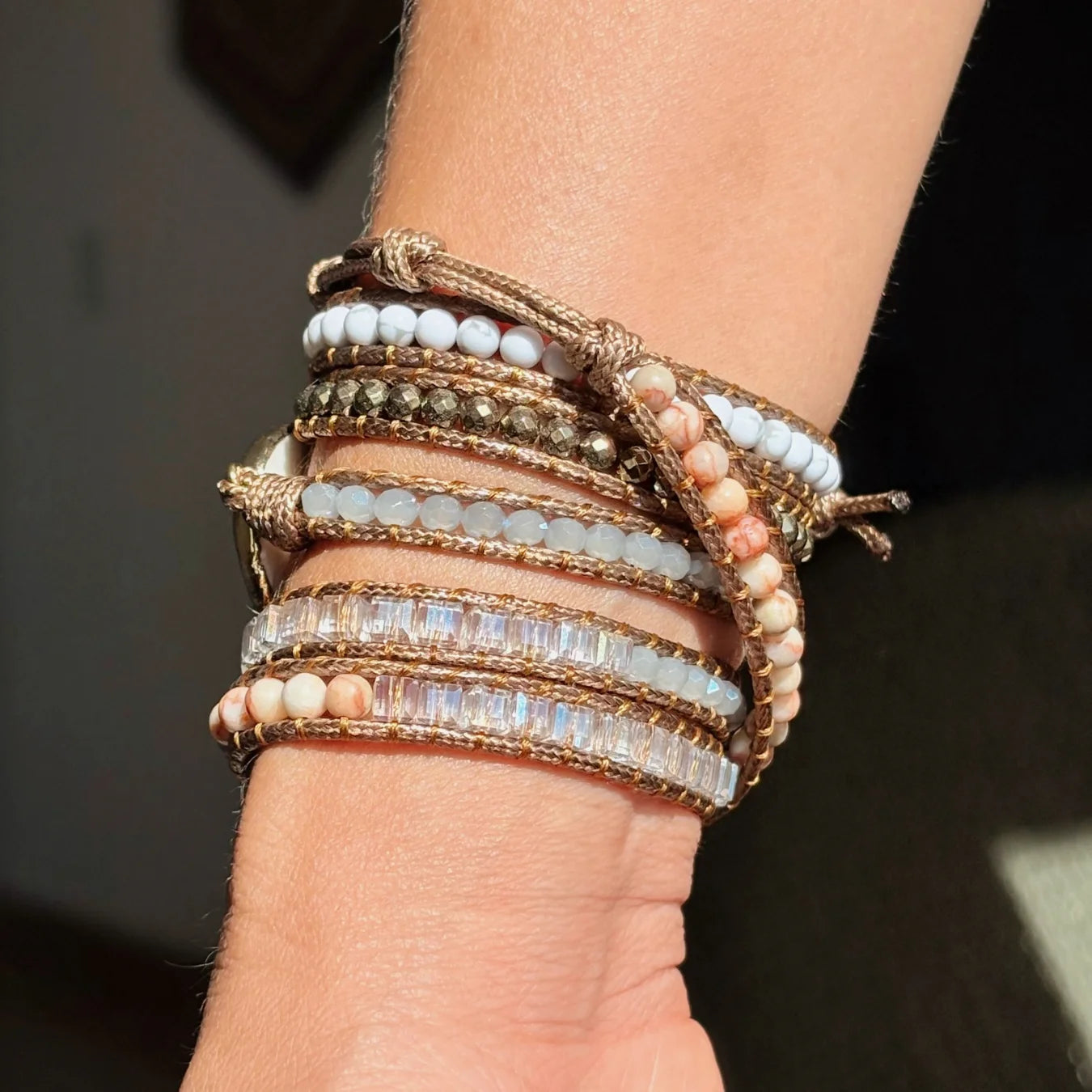 Pulseira Harmony - Howlita Branca