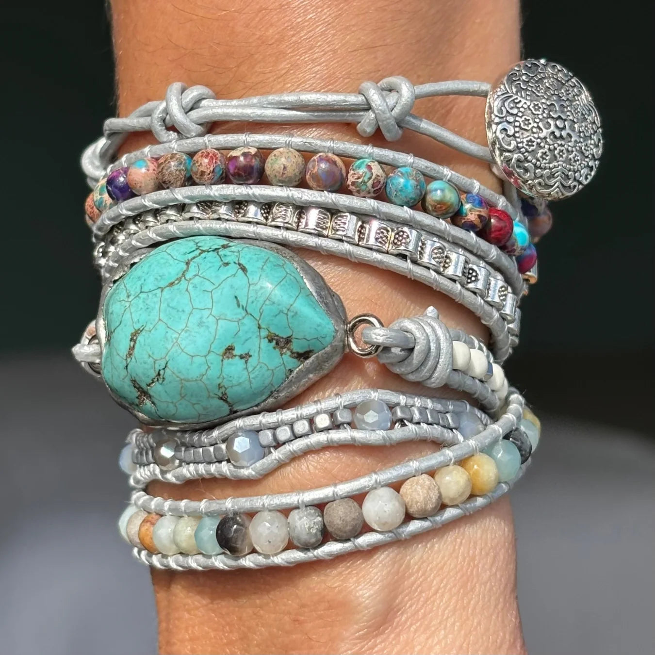 Pulseira Maldivas - Turquesa