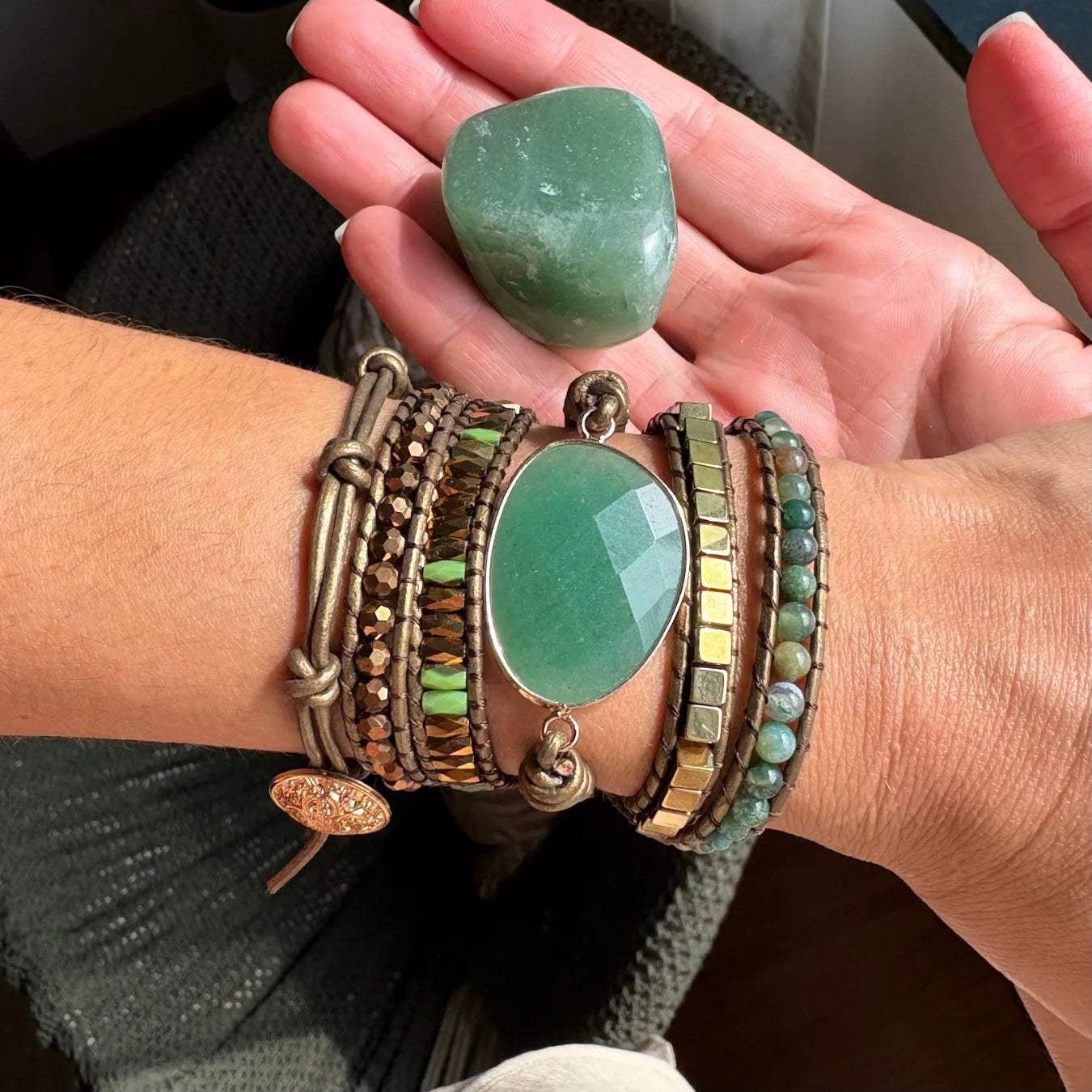 Pulseira Healing - Aventurina