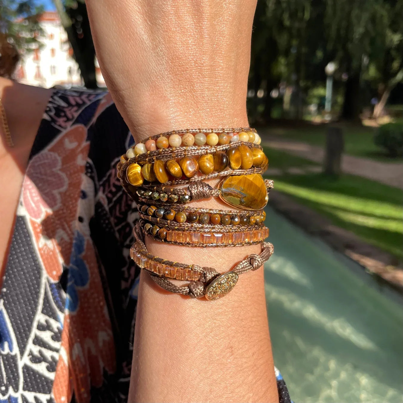 Pulseira Natural Soul - Olho de Tigre