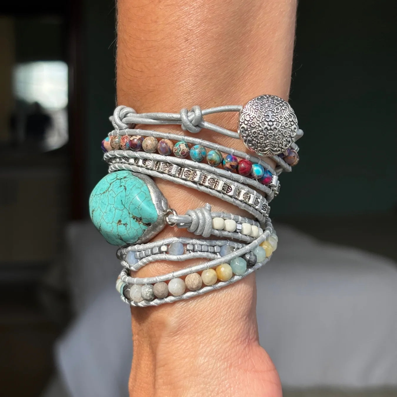 Pulseira Maldivas - Turquesa