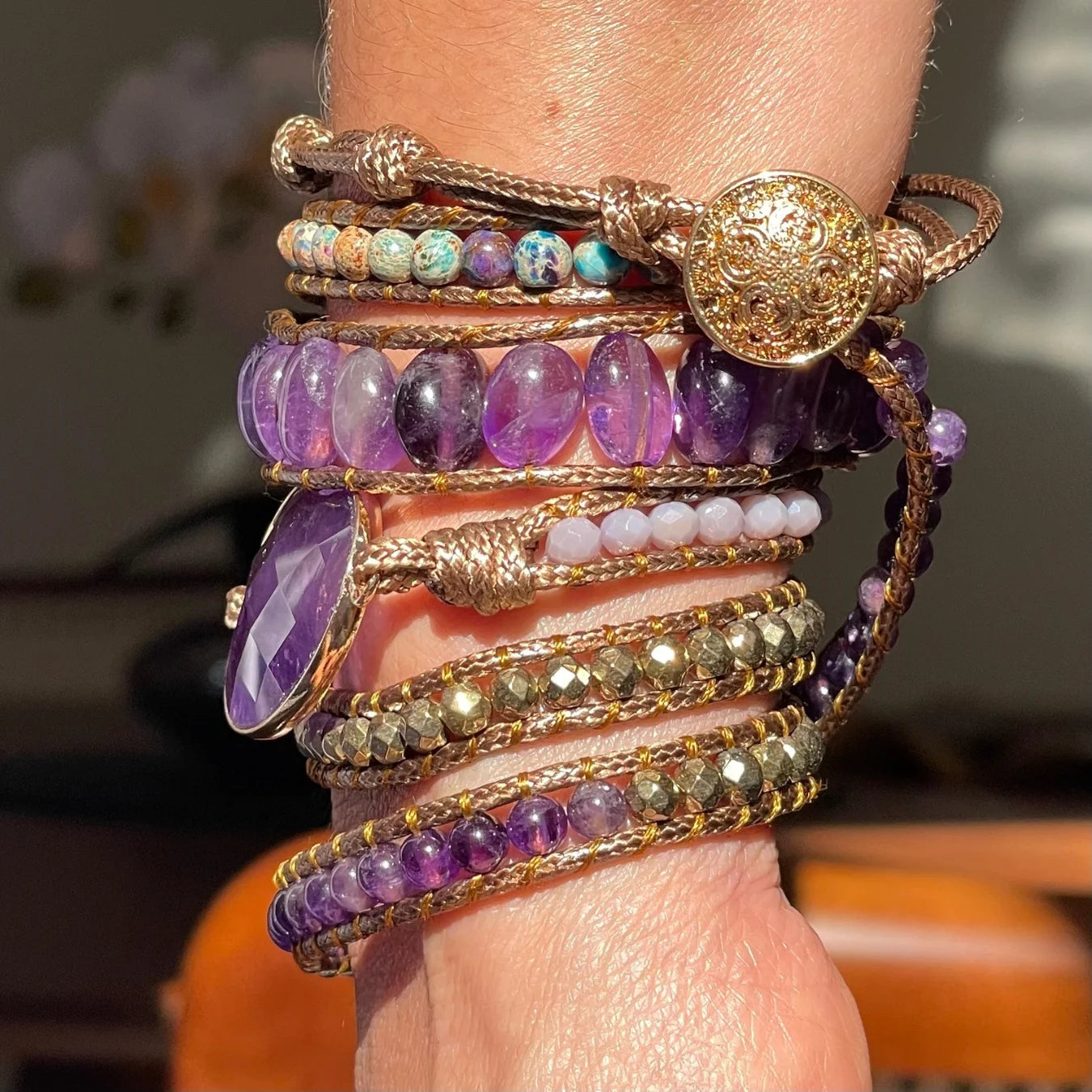 Pulseira Gaya - Ametista