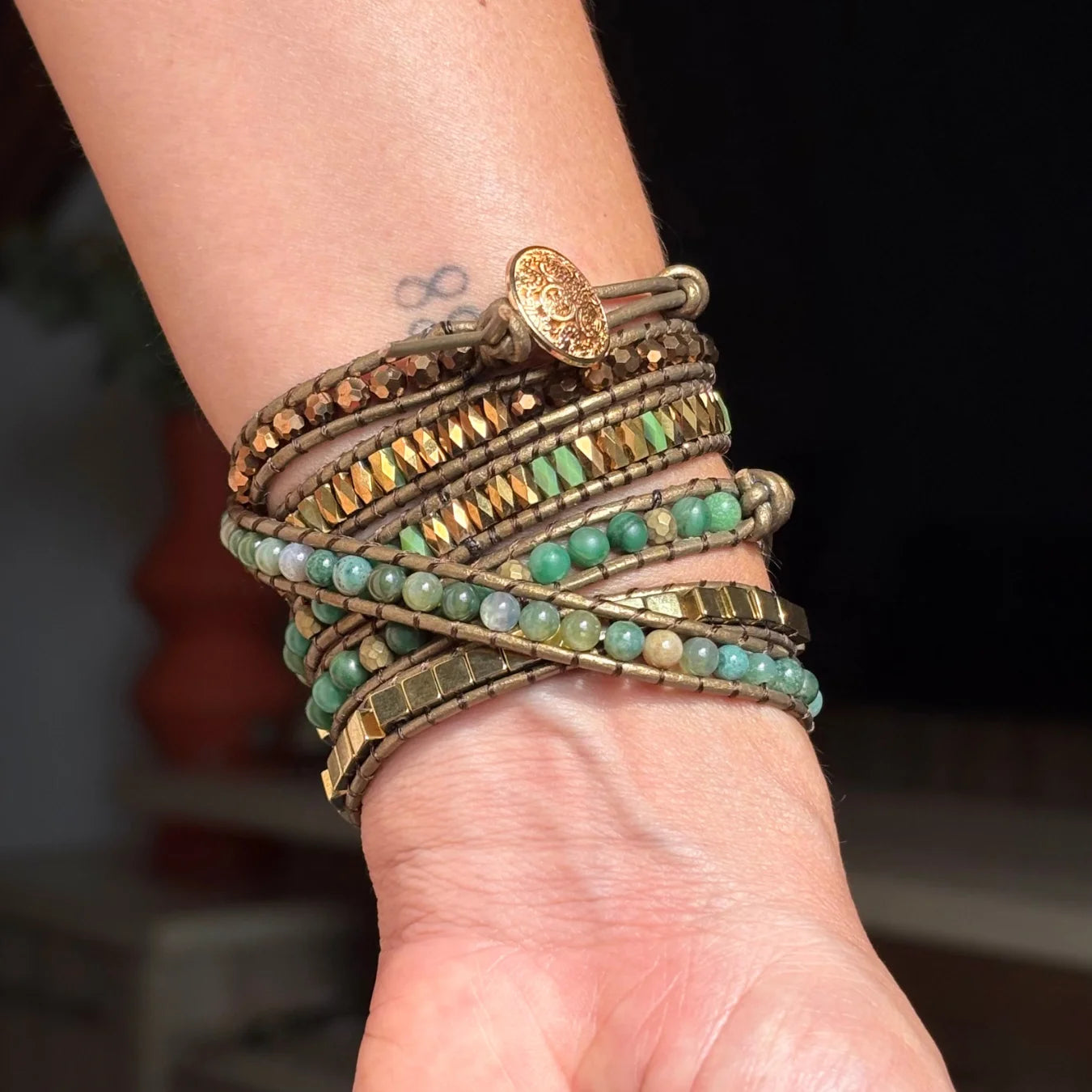 Pulseira Healing - Aventurina