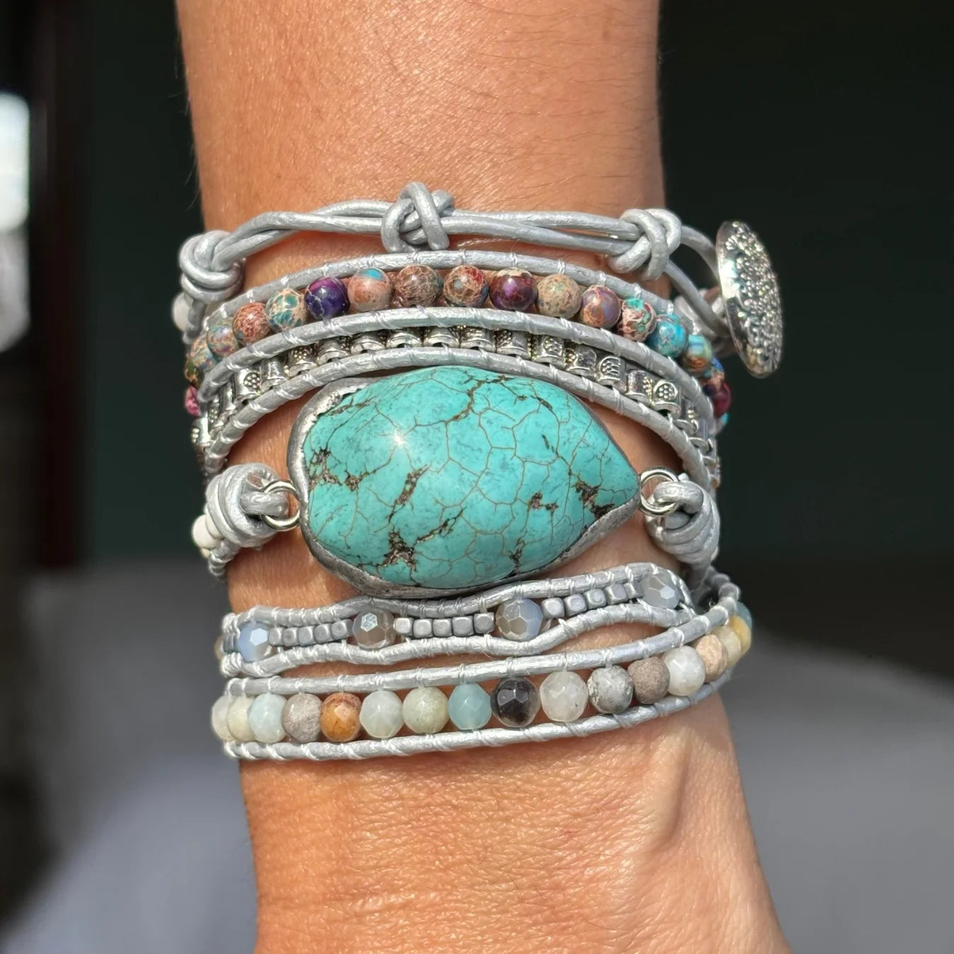 Pulseira Maldivas - Turquesa