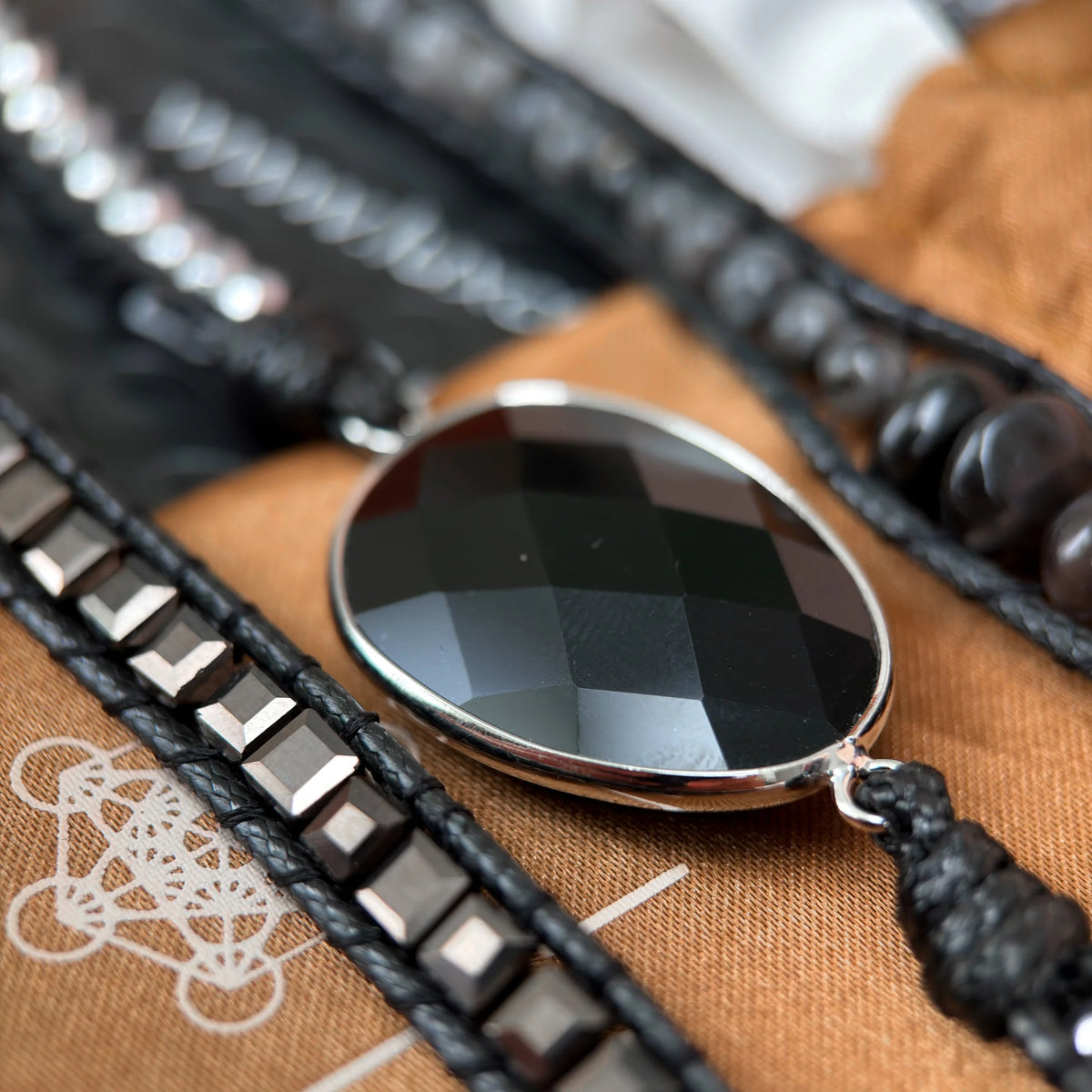 Pulseira Guardian - Obsidiana
