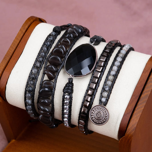 Pulseira Guardian - Obsidiana