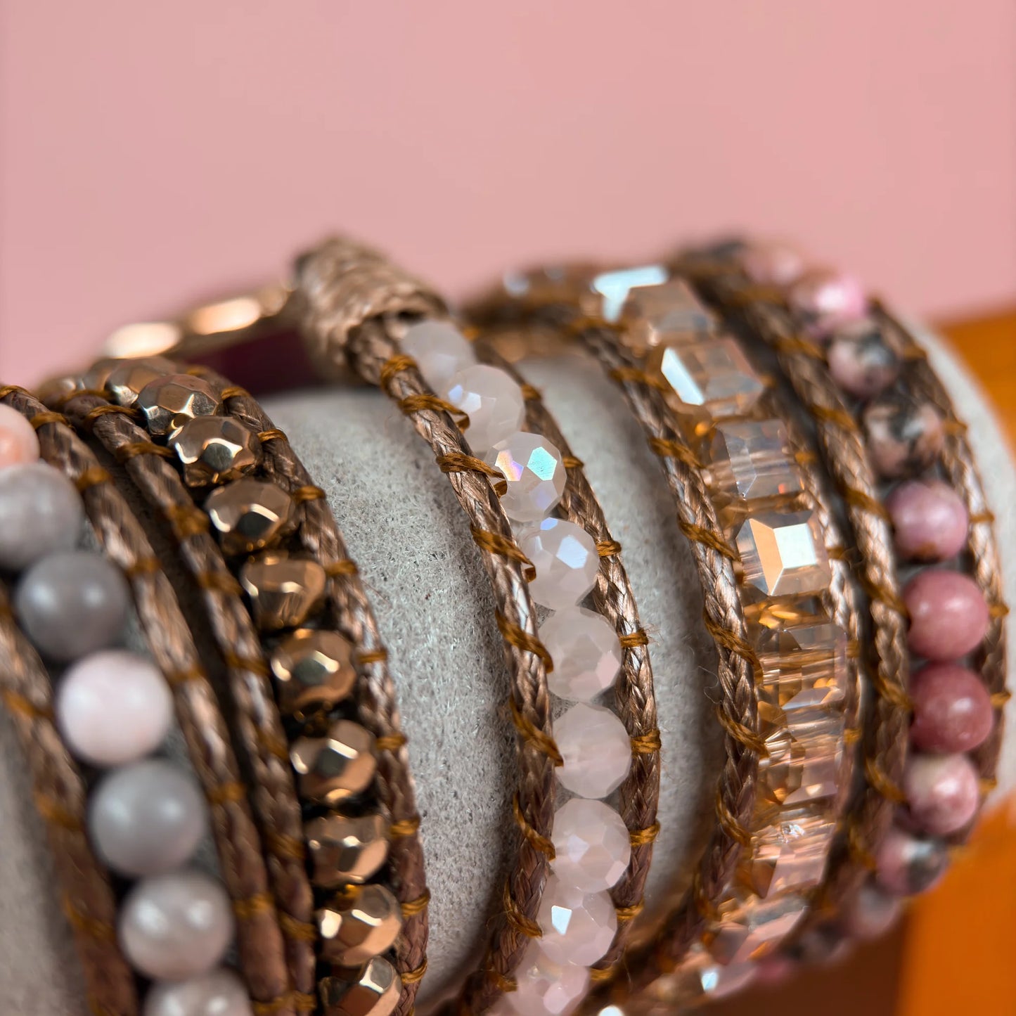 Pulseira Kosmos - Rodonita