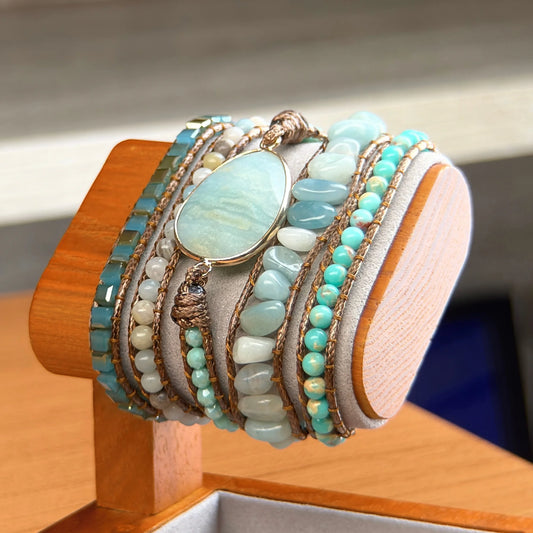 Pulseira Natural Soul - Amazonita