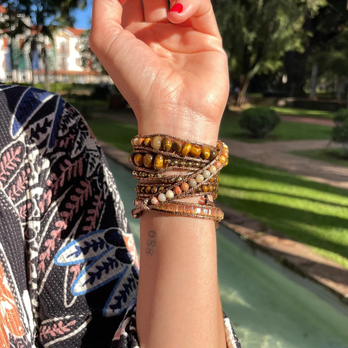 Pulseira Natural Soul - Olho de Tigre