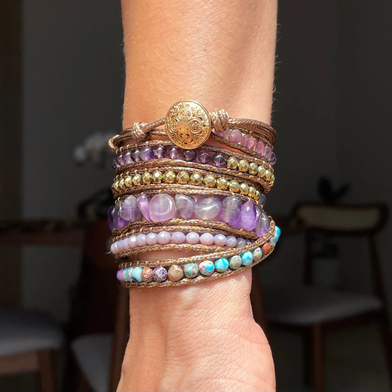 Pulseira Secret Garden - Ametista