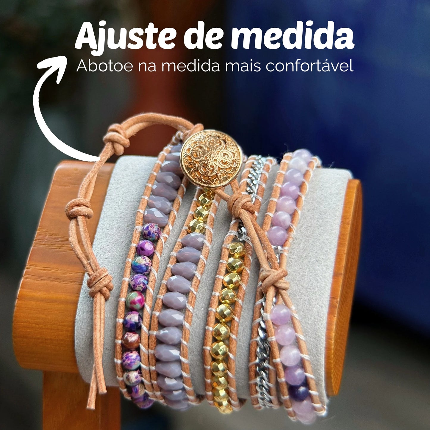 Pulseira Alma - Ametista