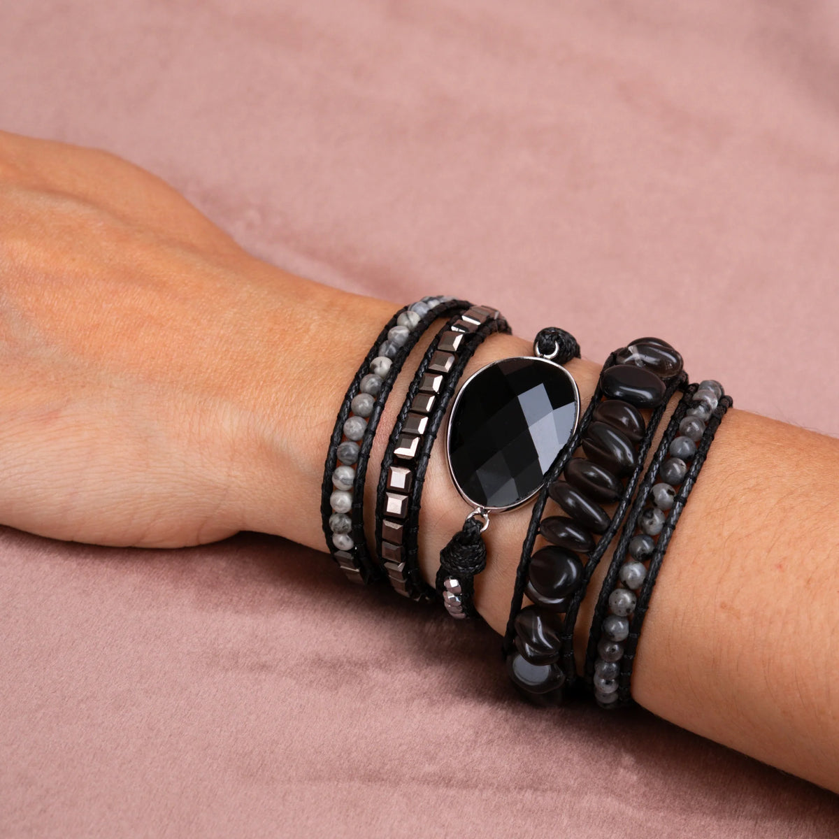 Pulseira Guardian - Obsidiana