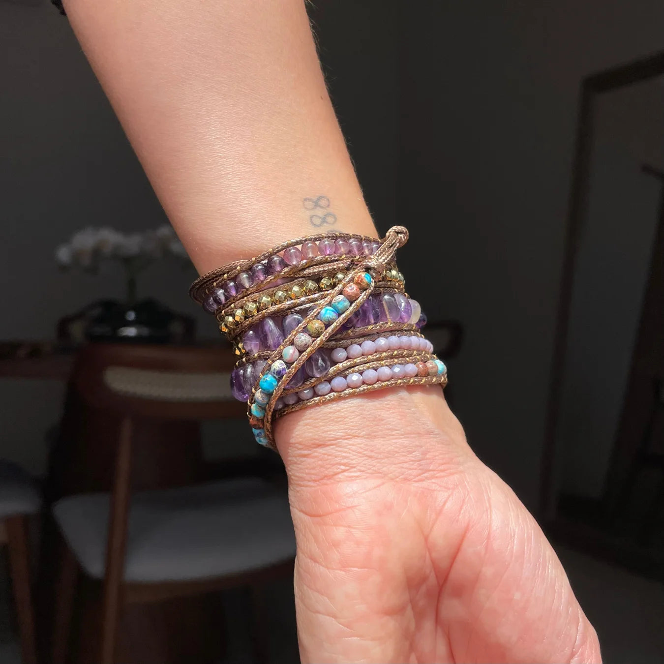 Pulseira Secret Garden - Ametista