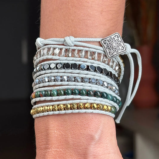 Pulseira Sky - Hematita