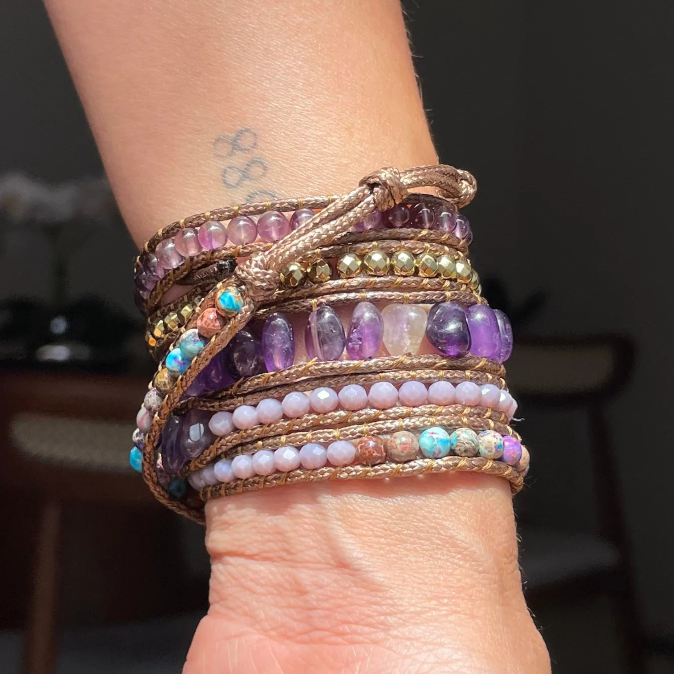 Pulseira Secret Garden - Ametista