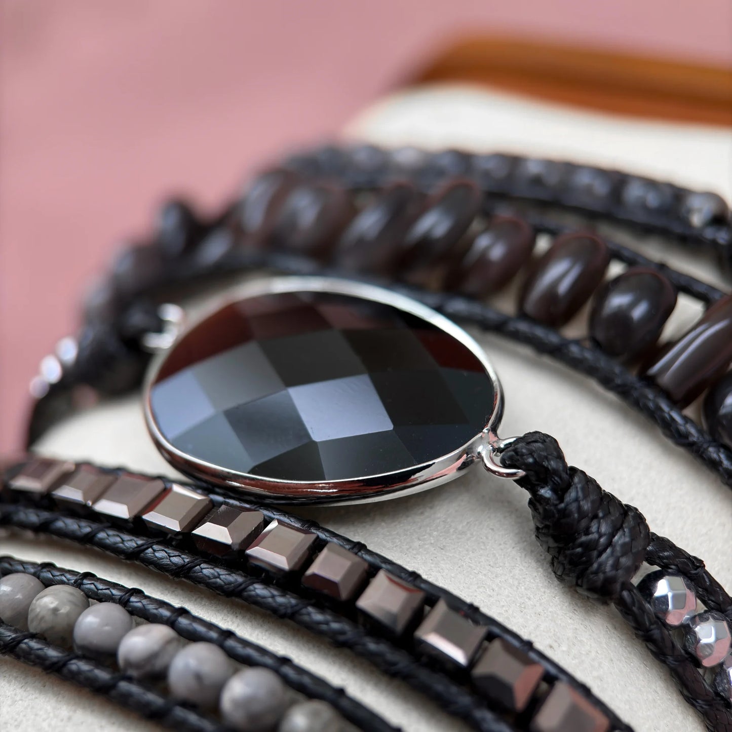 Pulseira Guardian - Obsidiana