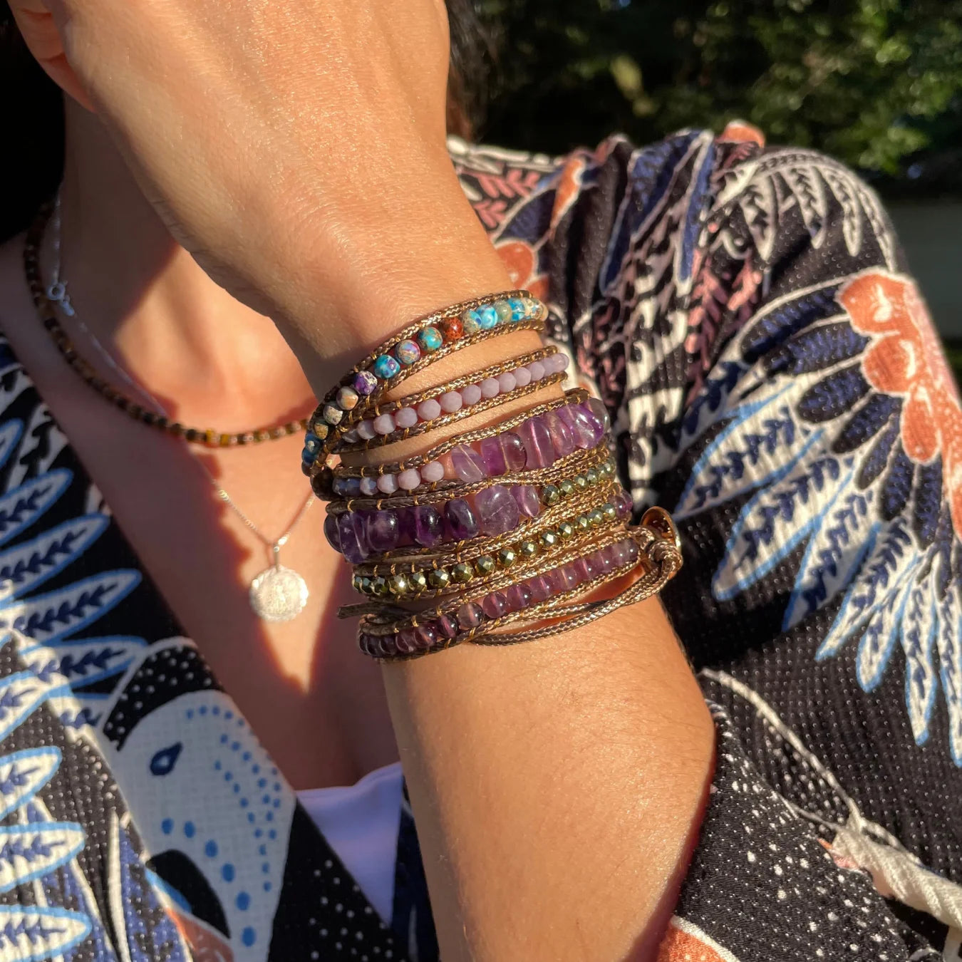 Pulseira Secret Garden - Ametista