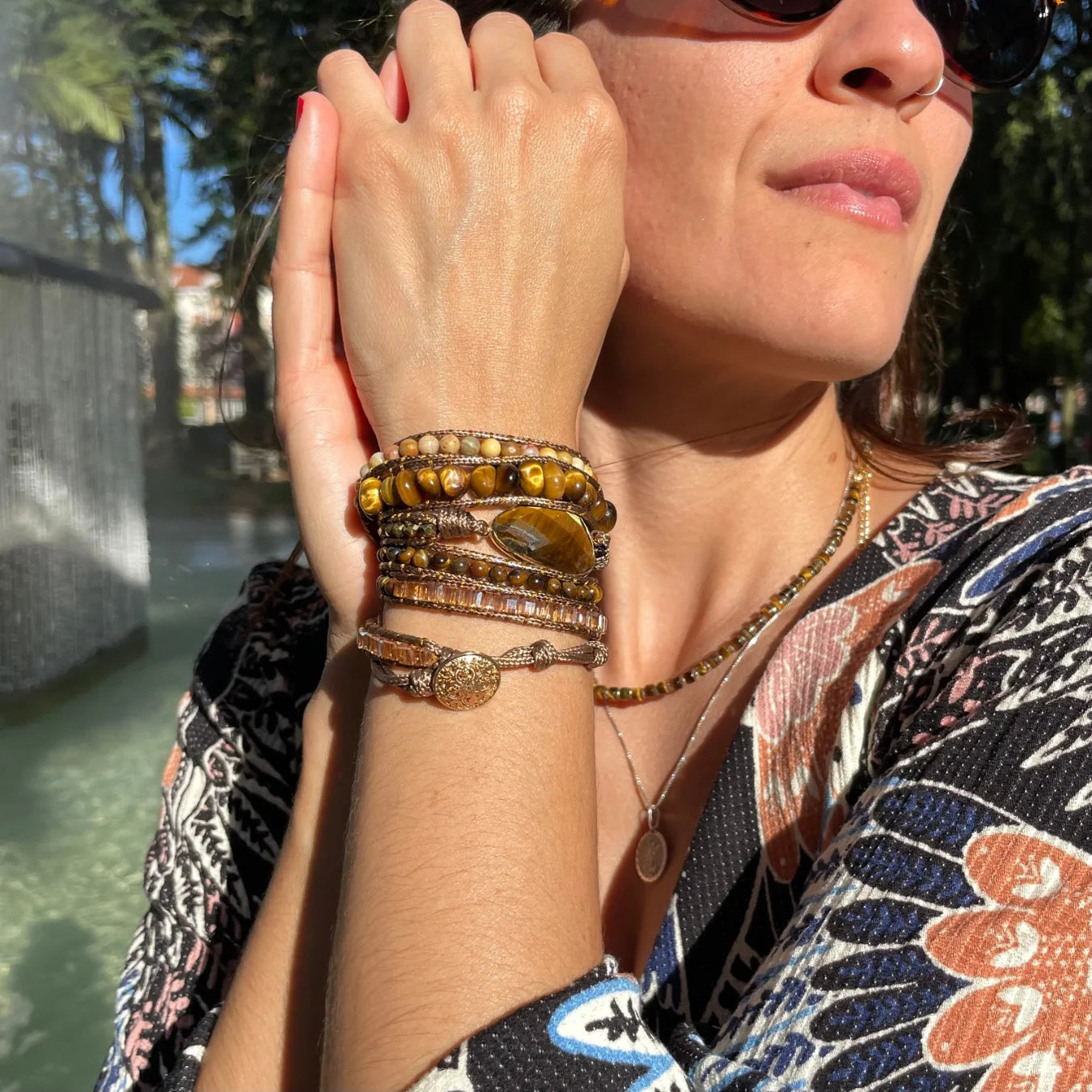 Pulseira Natural Soul - Olho de Tigre