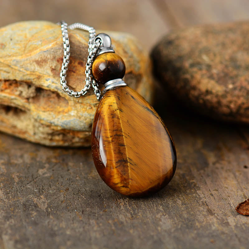 Colar Difusor Essence - Olho de Tigre