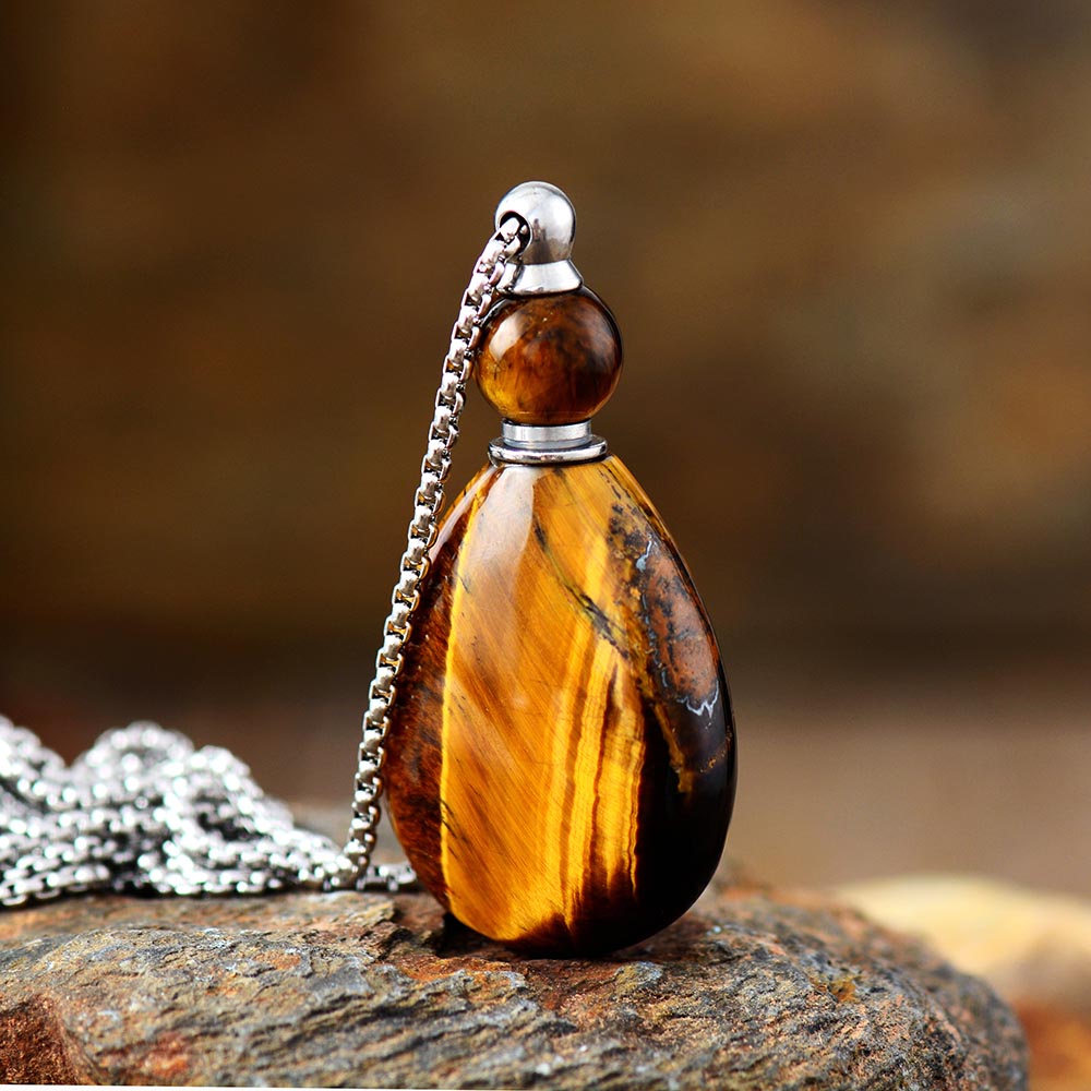 Colar Difusor Essence - Olho de Tigre