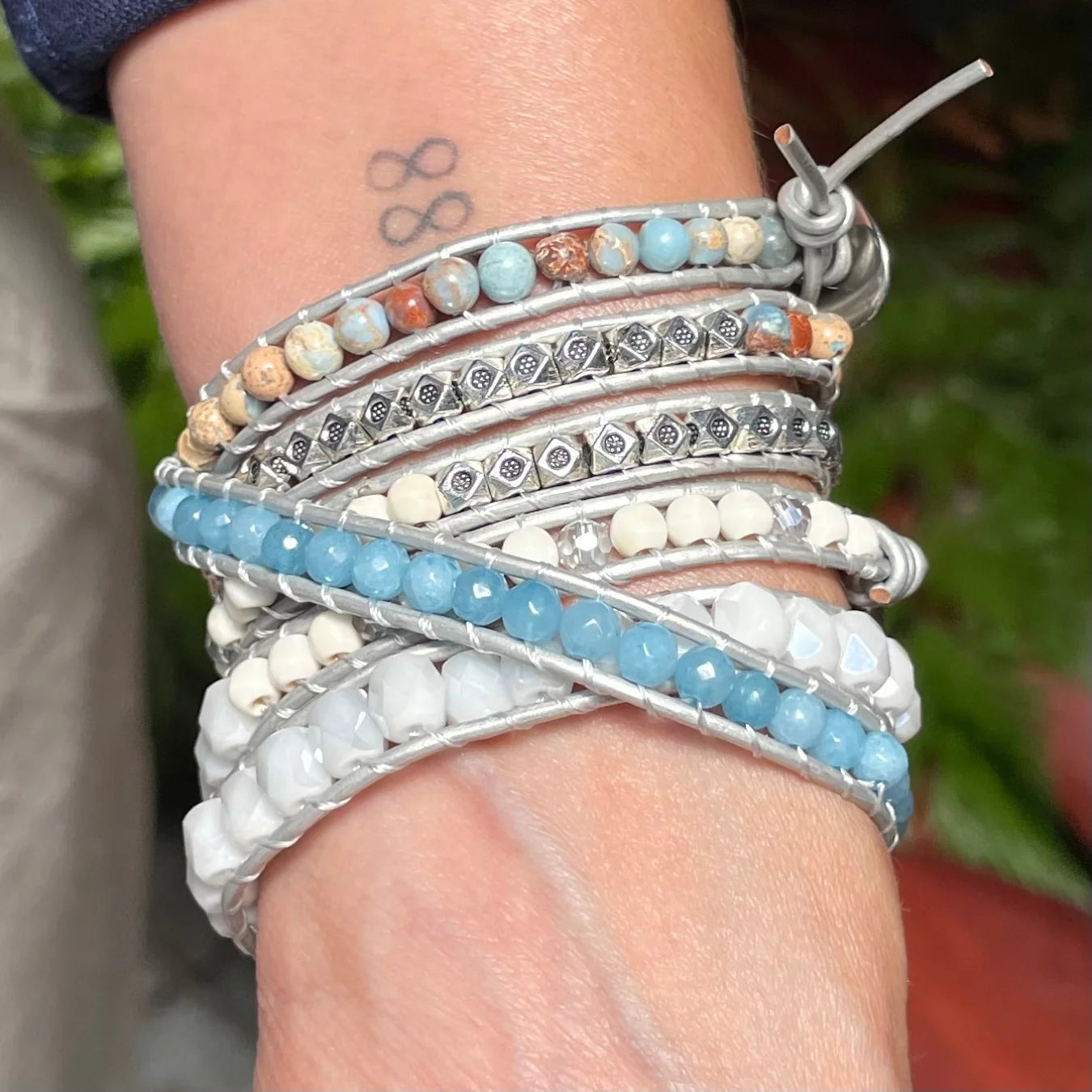 Pulseira Angel - Cianita Azul