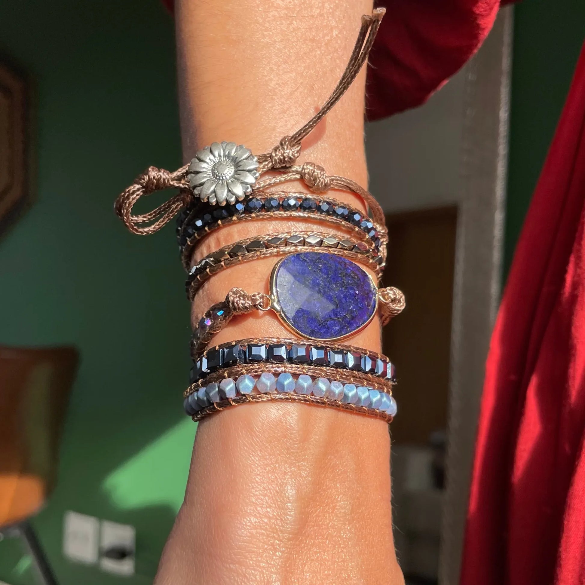 Pulseira Athena - Lápis Lazúli