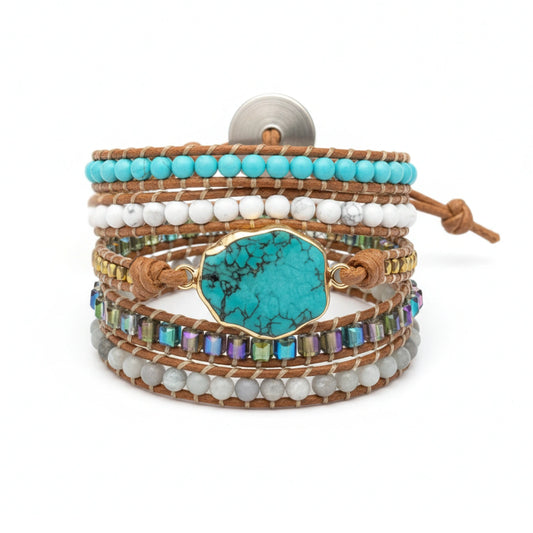 Pulseira Capri - Turquesa