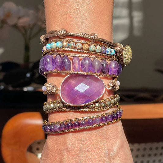 Pulseira Gaya - Ametista