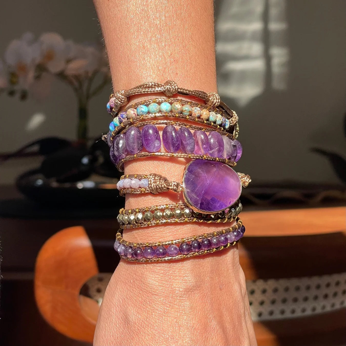 Pulseira Gaya - Ametista