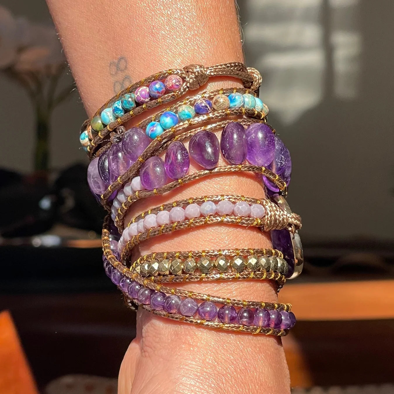 Pulseira Gaya - Ametista