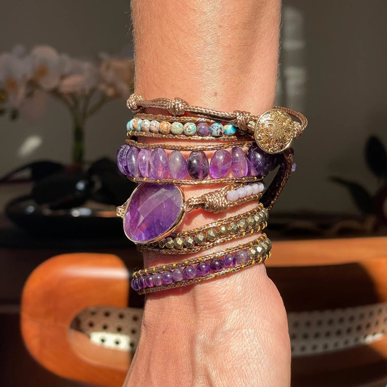 Pulseira Gaya - Ametista