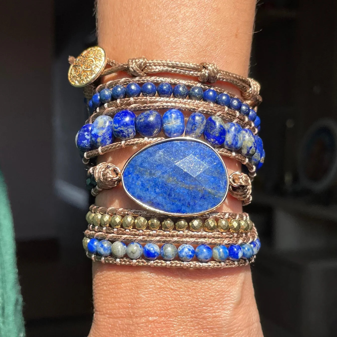 Pulseira Gaya - Lápis Lazúli