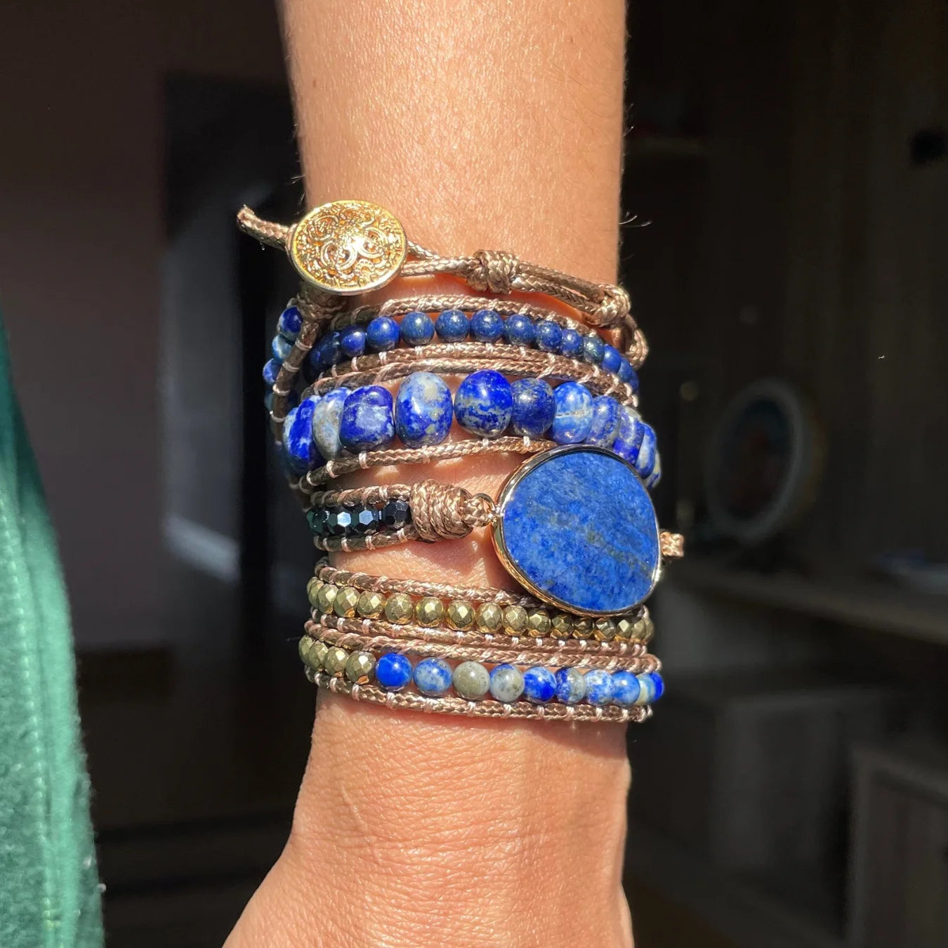 Pulseira Gaya - Lápis Lazúli