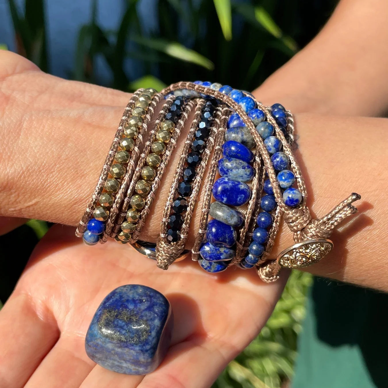 Pulseira Gaya - Lápis Lazúli