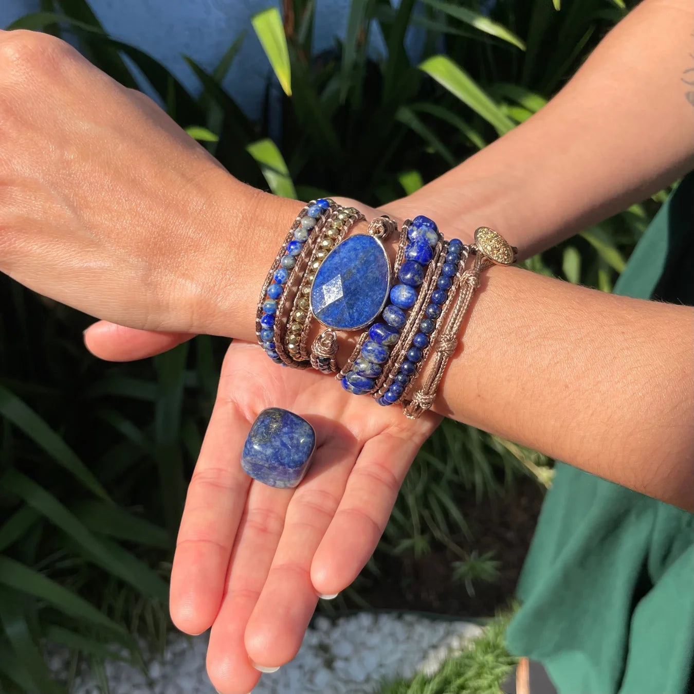 Pulseira Gaya - Lápis Lazúli