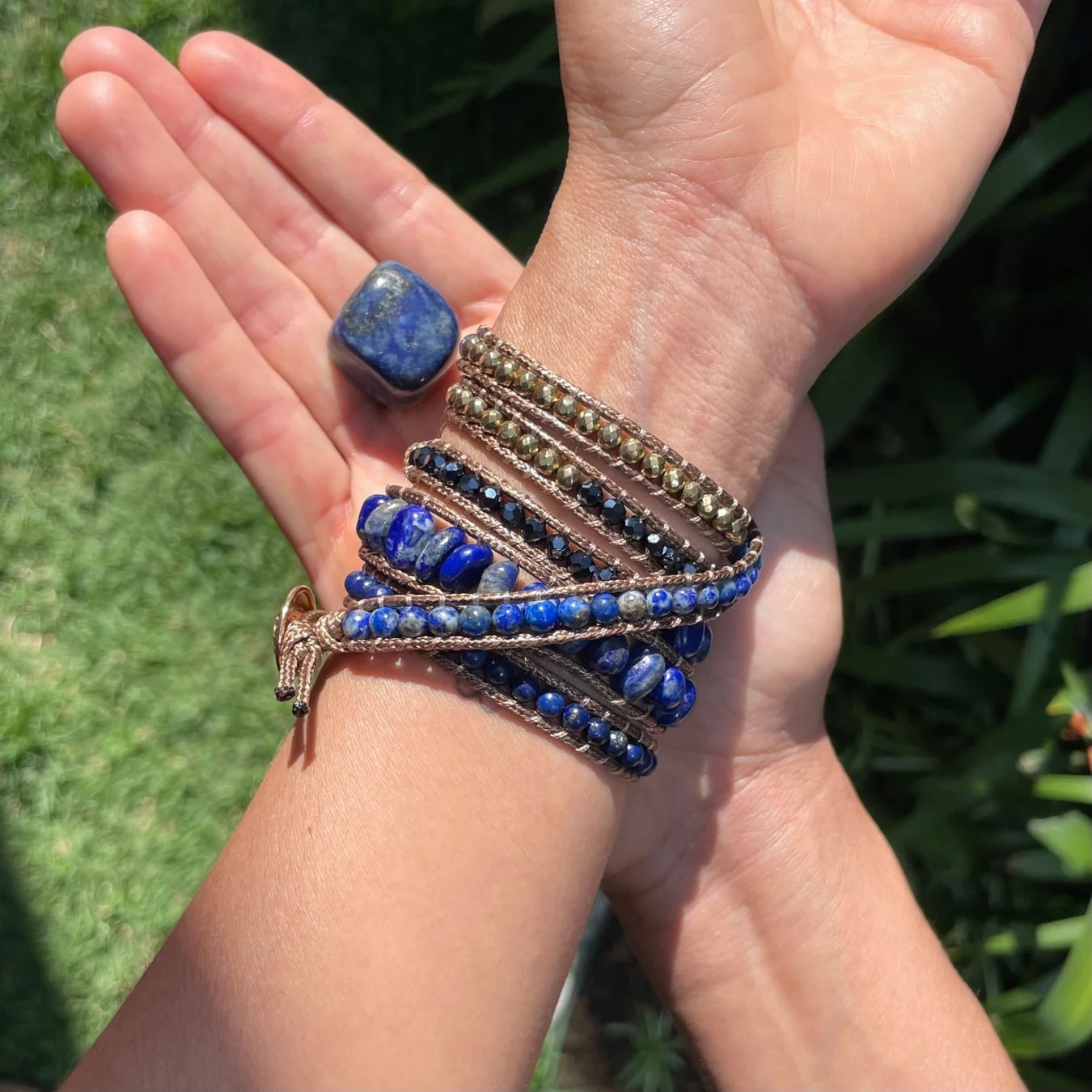 Pulseira Gaya - Lápis Lazúli