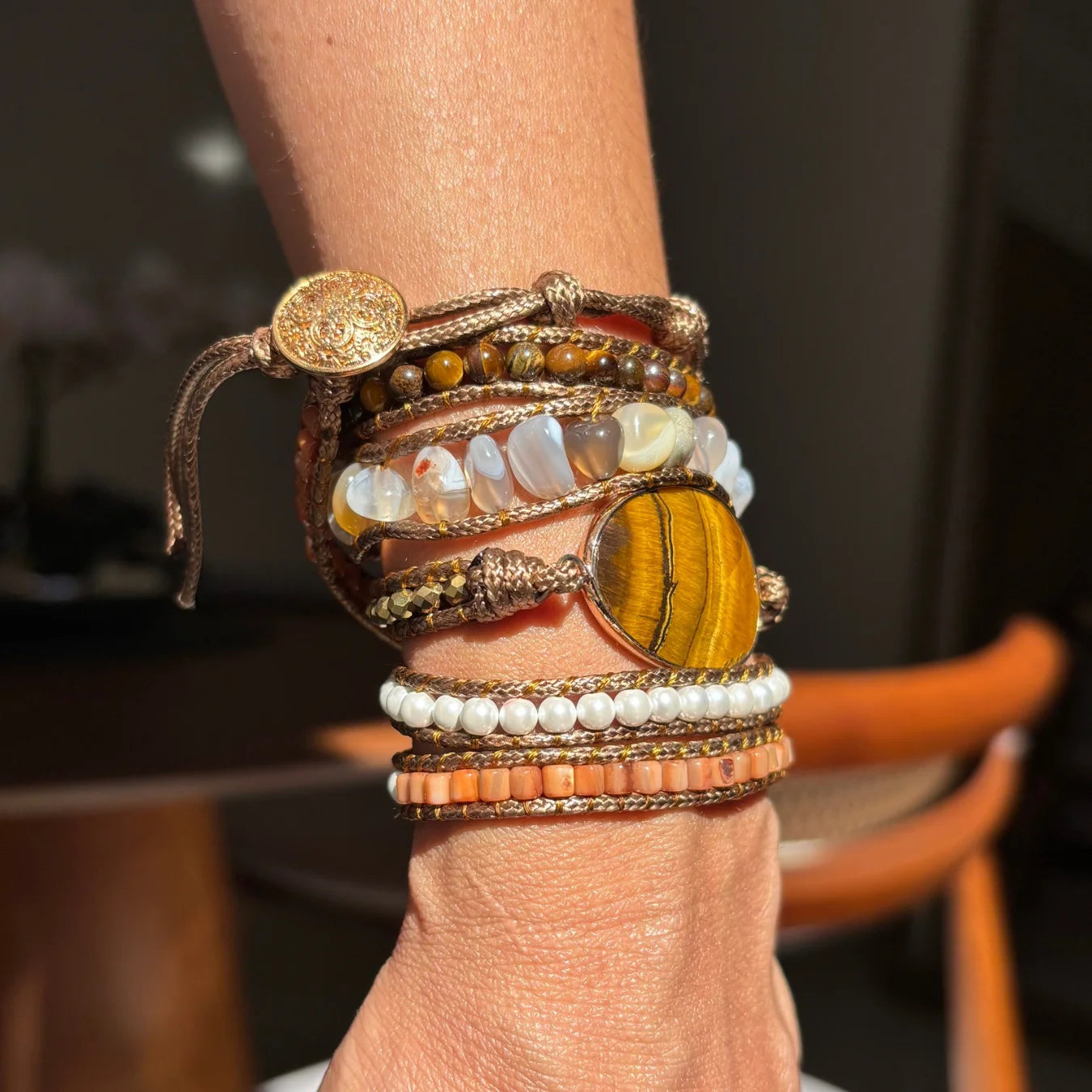 Pulseira Gaya - Olho de Tigre