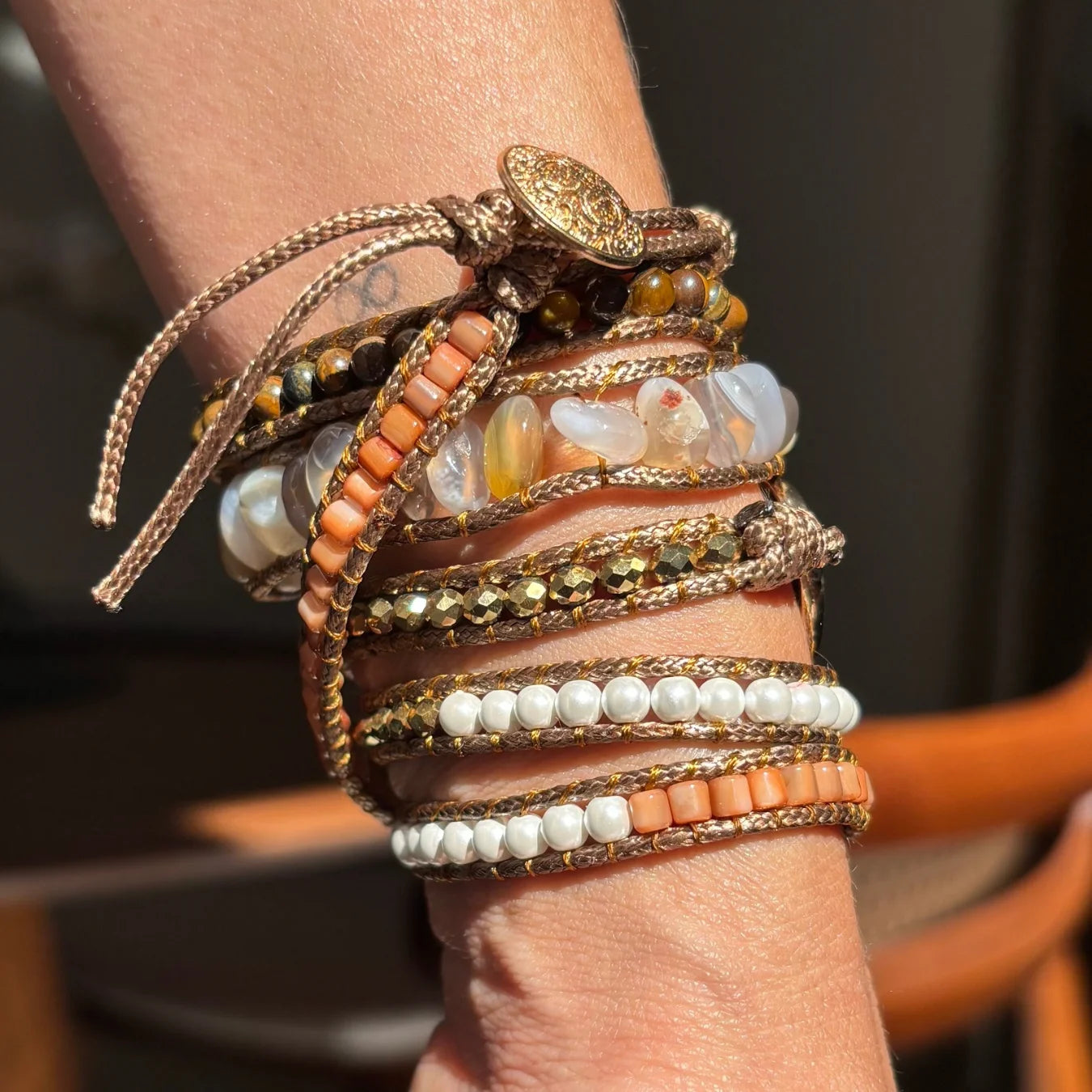 Pulseira Gaya - Olho de Tigre