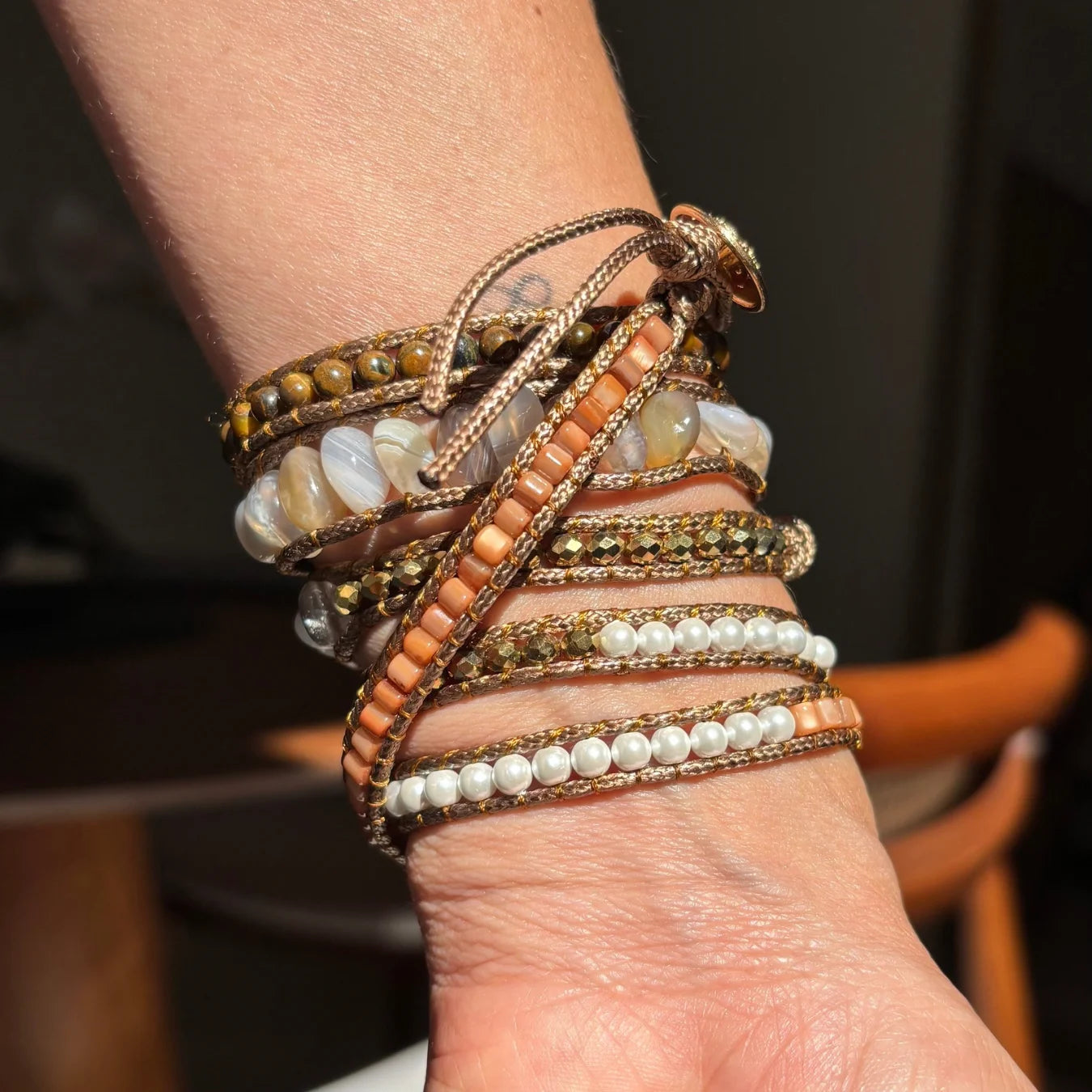 Pulseira Gaya - Olho de Tigre