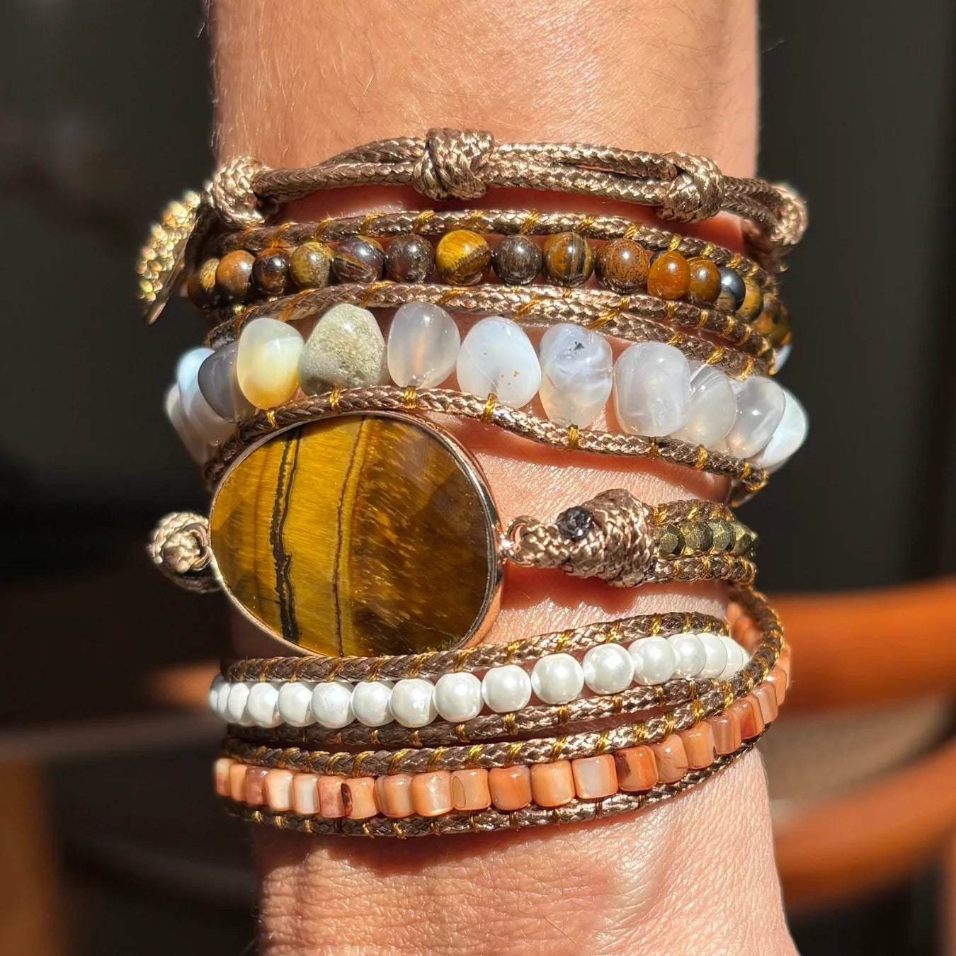 Pulseira Gaya - Olho de Tigre