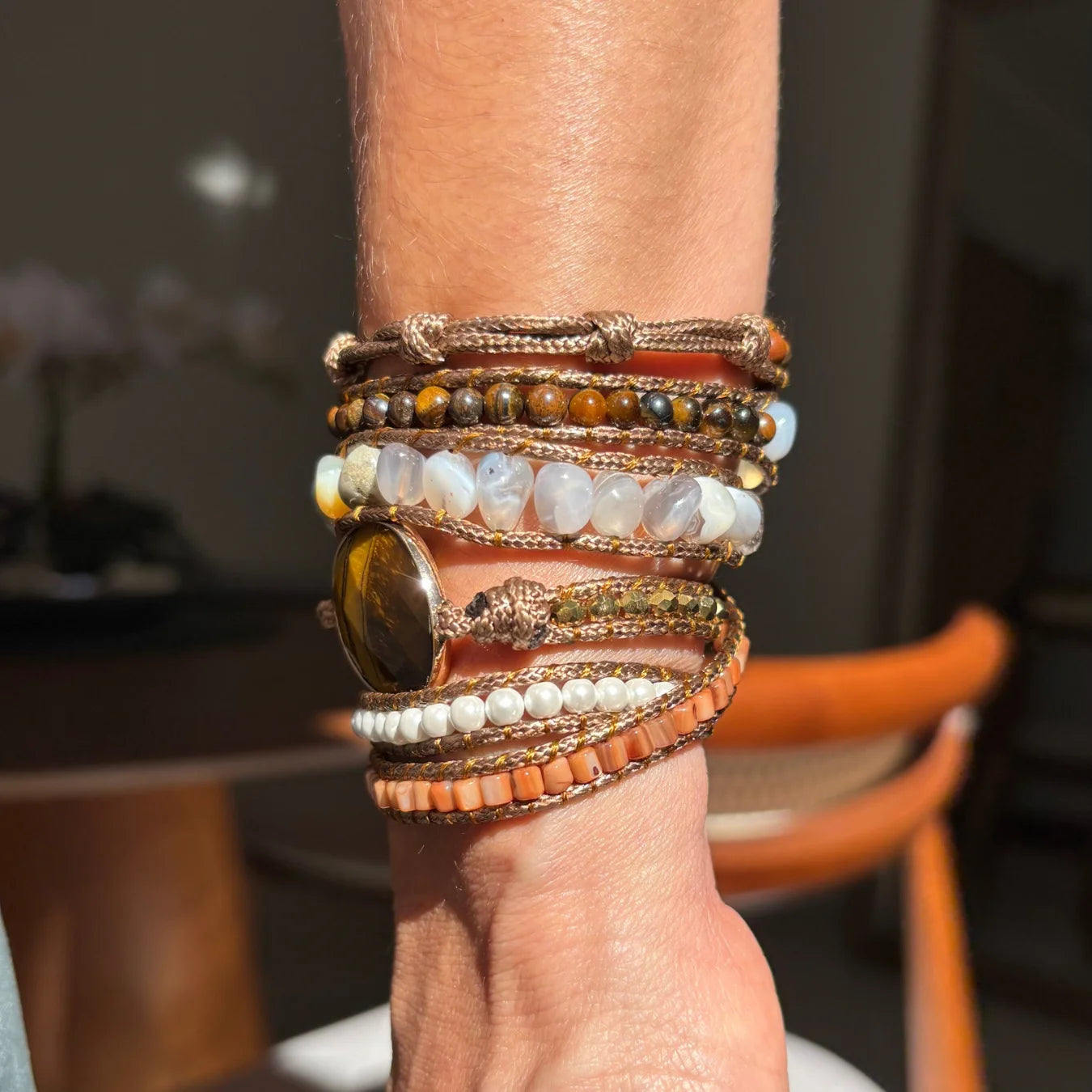 Pulseira Gaya - Olho de Tigre