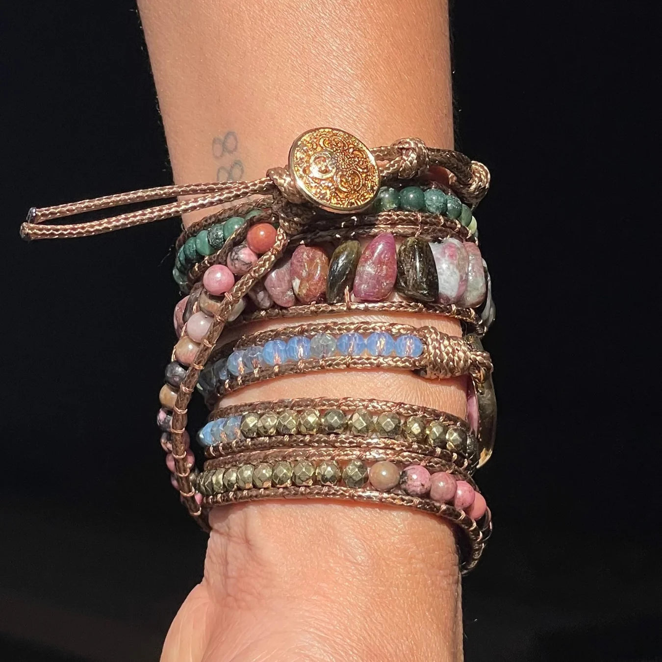 Pulseira Gaya - Rodonita