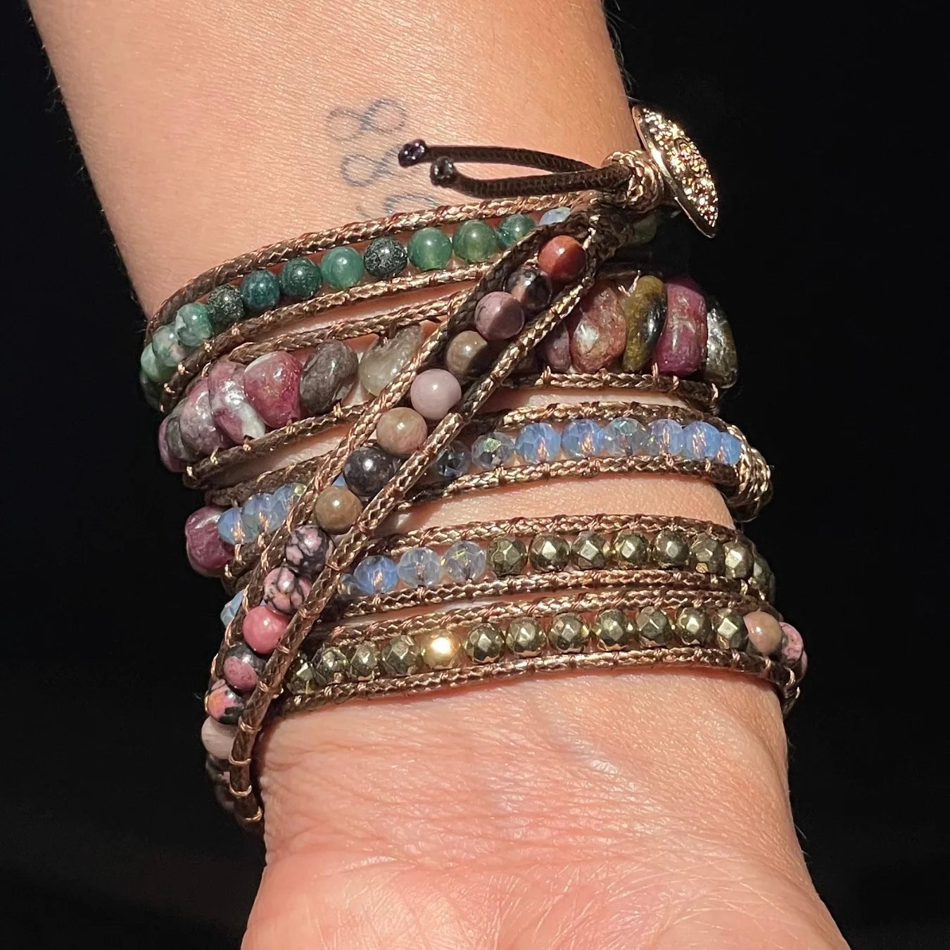 Pulseira Gaya - Rodonita