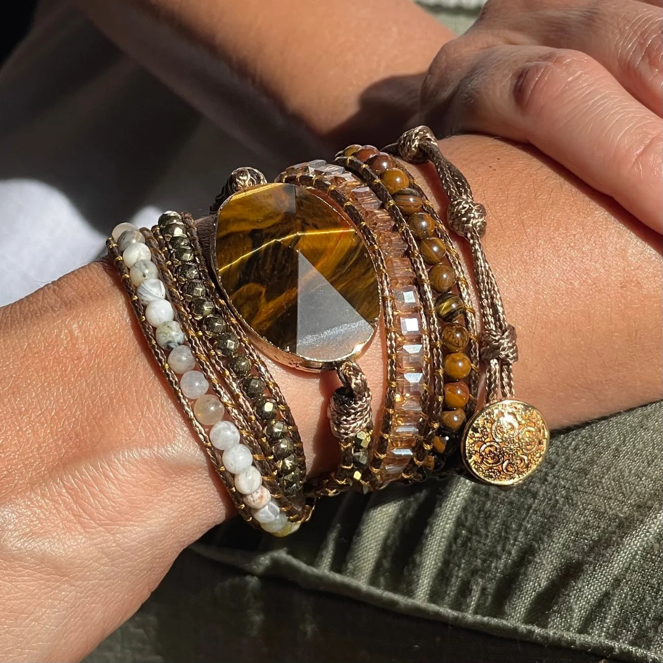 Pulseira - Harmony Olho de Tigre