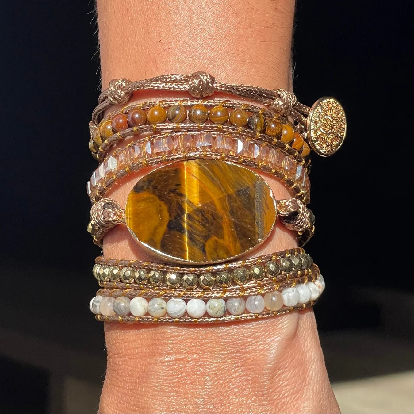 Pulseira - Harmony Olho de Tigre