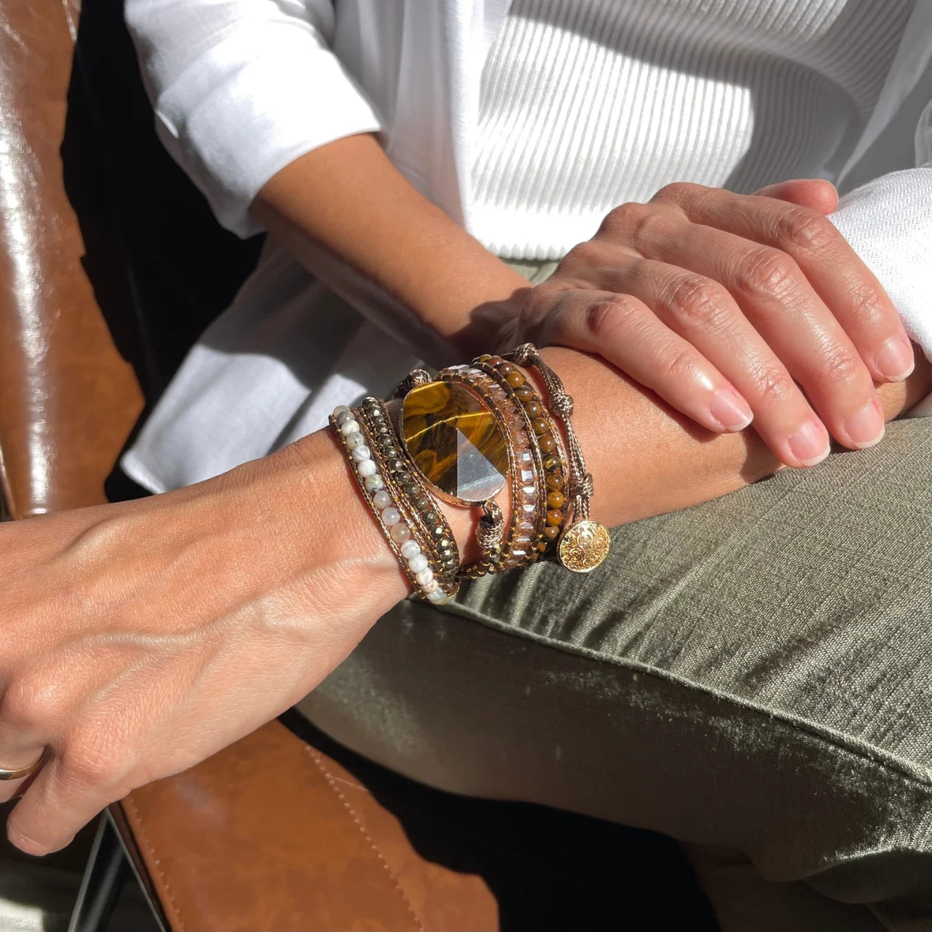 Pulseira - Harmony Olho de Tigre