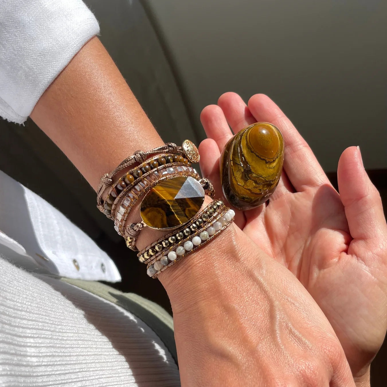 Pulseira - Harmony Olho de Tigre