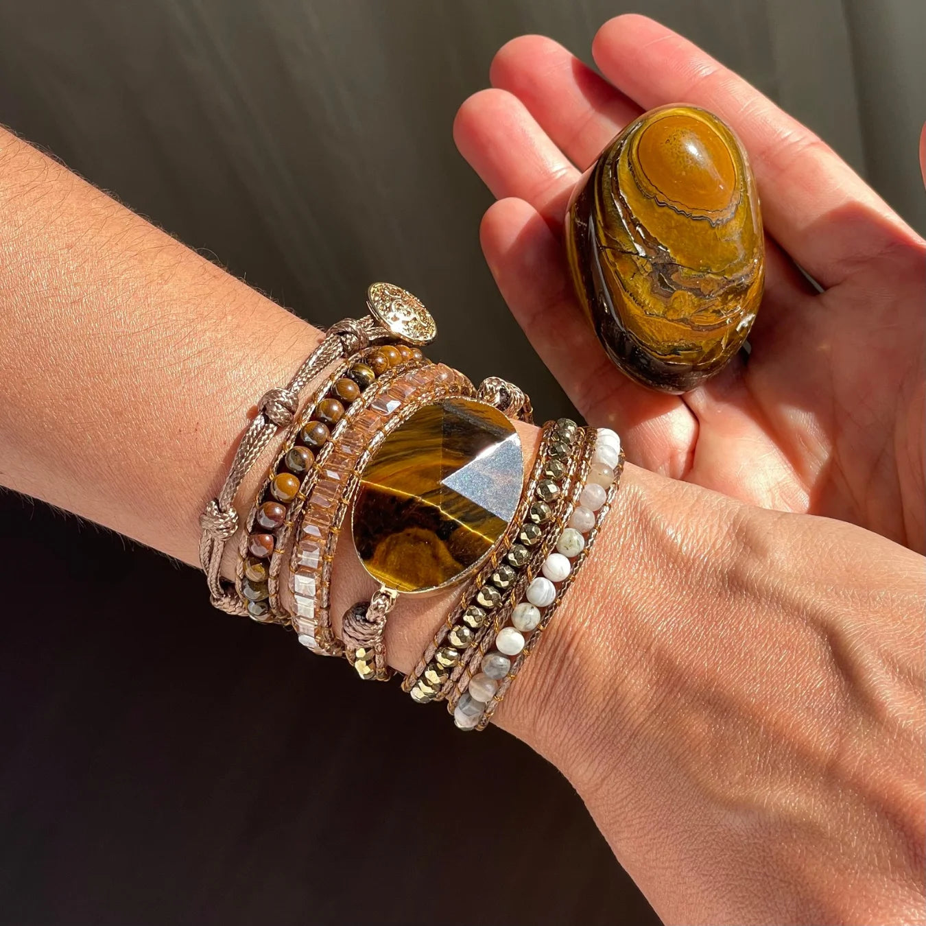 Pulseira - Harmony Olho de Tigre