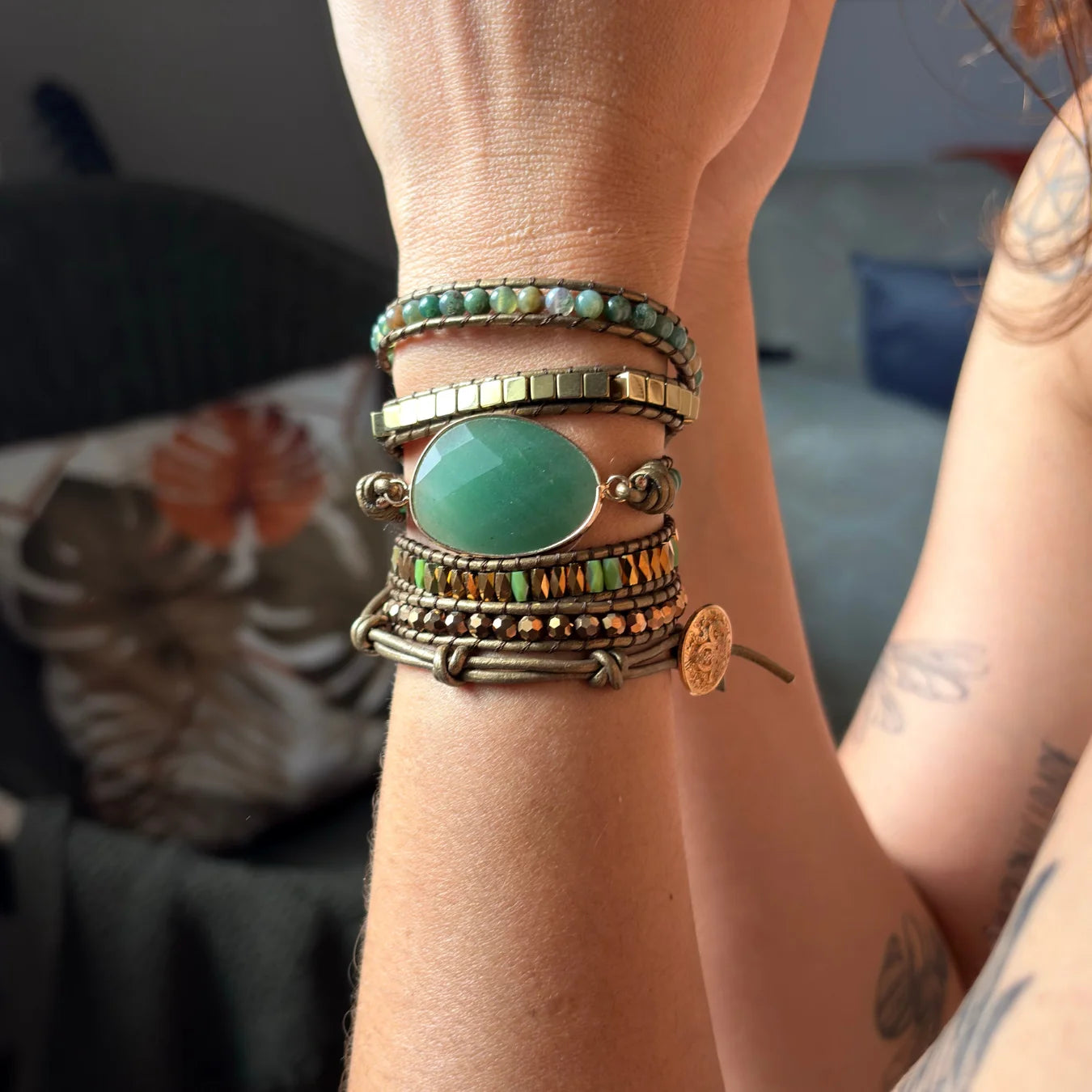 Pulseira Healing - Aventurina